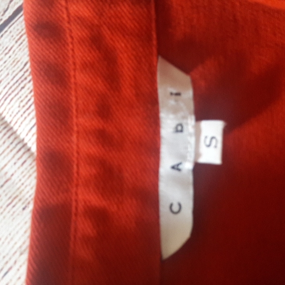 CAbi zip up front denim jacket - Picture 3 of 5